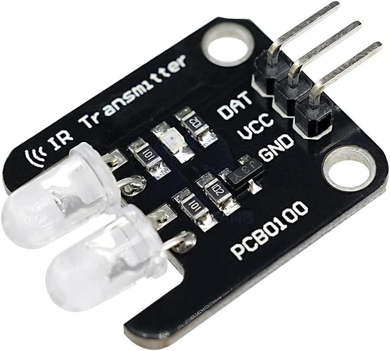Rakstore 2pcs 2 Channel Electronic Building Blocks Two Way Infrared Transmitter Module IR Transmitter for Arduino Board 2CH - Image 2